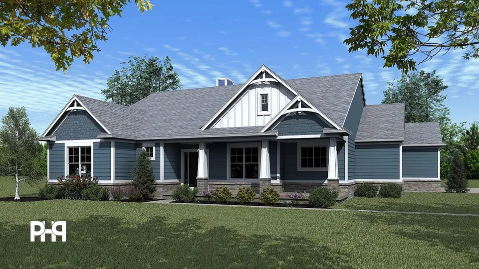 The Smokey Gables house plan